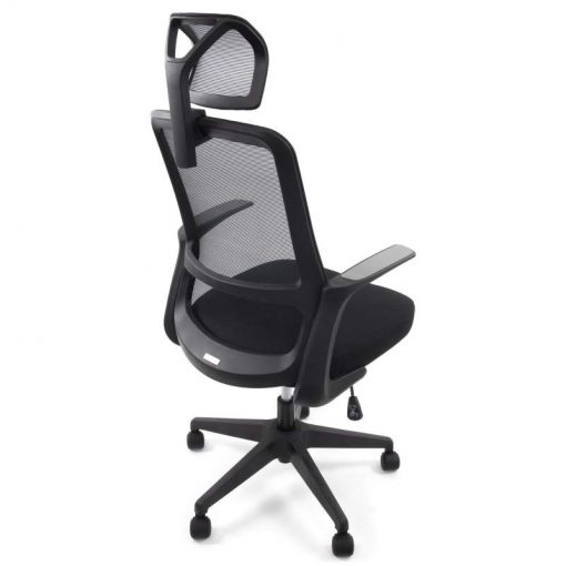 Ergonomiczny fotel biurowy Ergosolid AMO-90 czarny