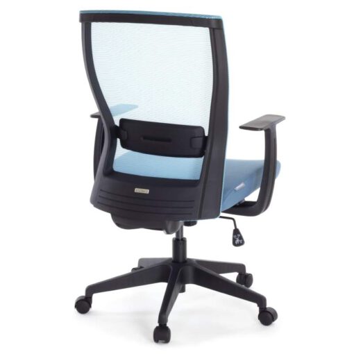Nelo niebieski - ergonomiczny fotel biurowy