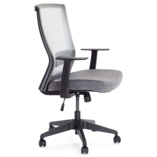 Ergosolid Nelo szary - ergonomiczny fotel biurowy