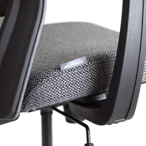Ergosolid Nelo szary - ergonomiczny fotel biurowy