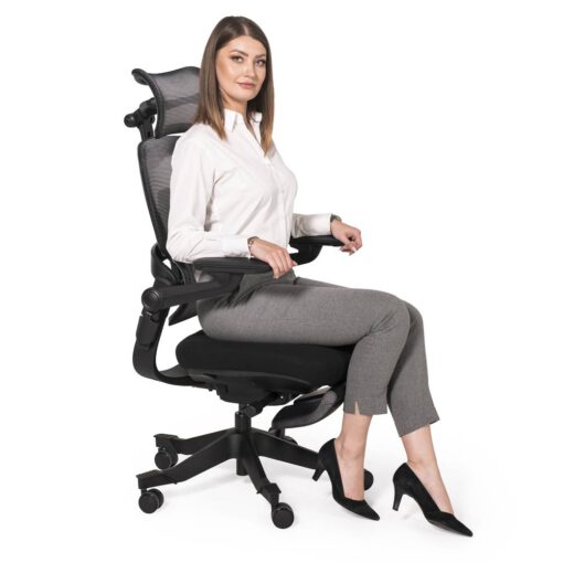 Wysokiej klasy fotel biurowy Nario-500 z pełną regulacją
